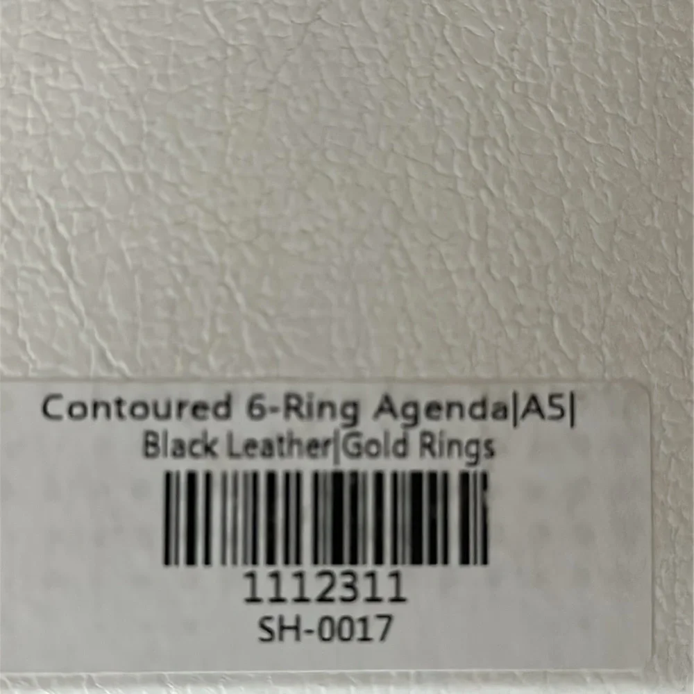 Cloth and Paper Contoured A5 6 Ring Planner - Picture 11 of 11